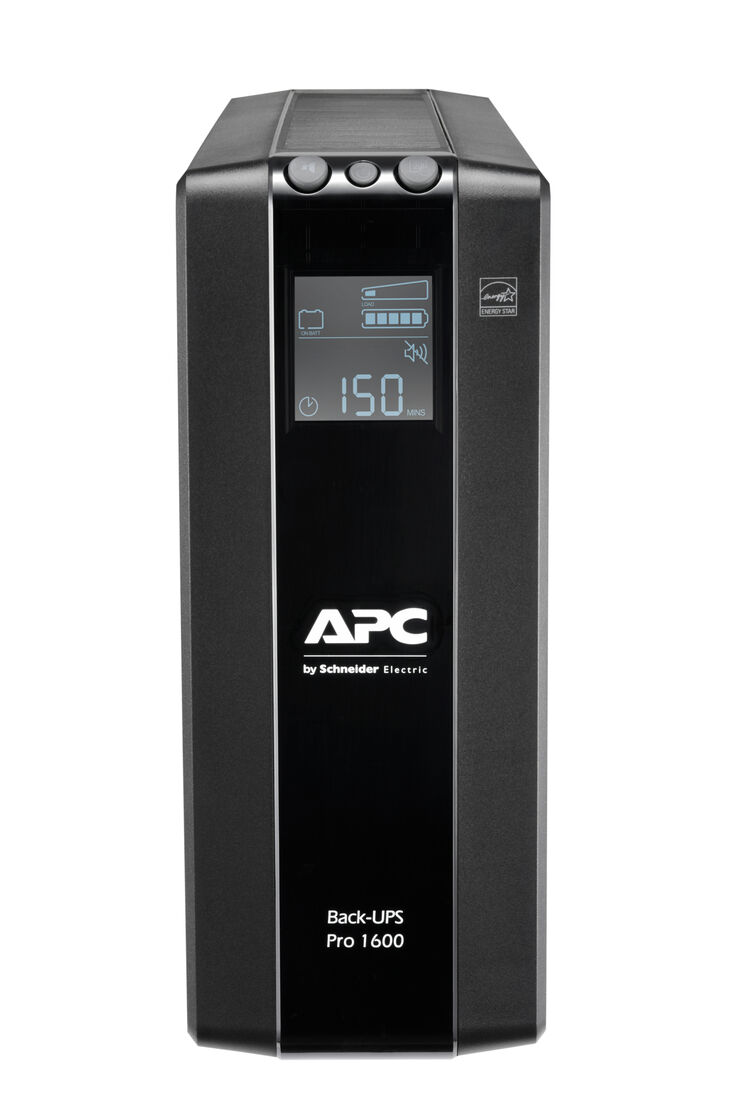 UPS APC Back-UPS Pro BR 1600VA 8 Tomas AVR Interfaz LCD image number 5