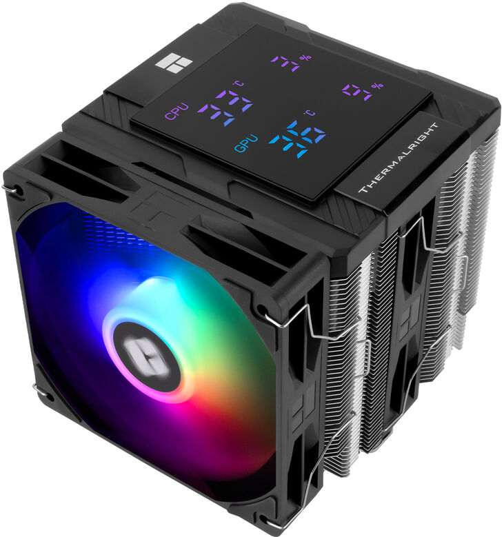 Ventilador CPU Thermalright Peerless Assassin 120 Digital ARGB Negro image number 2