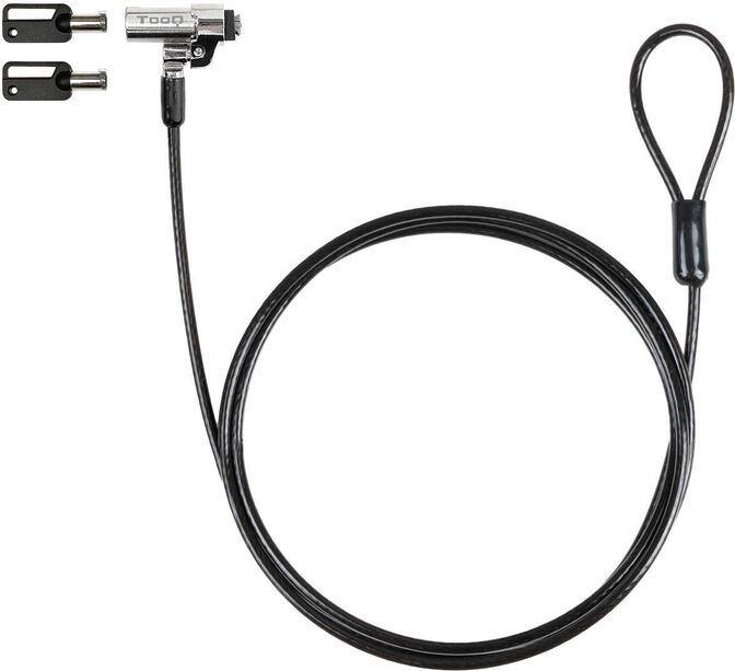 Candado Antirrobo Tooq con Llave Tipo NANO 1,50 metros image number 0