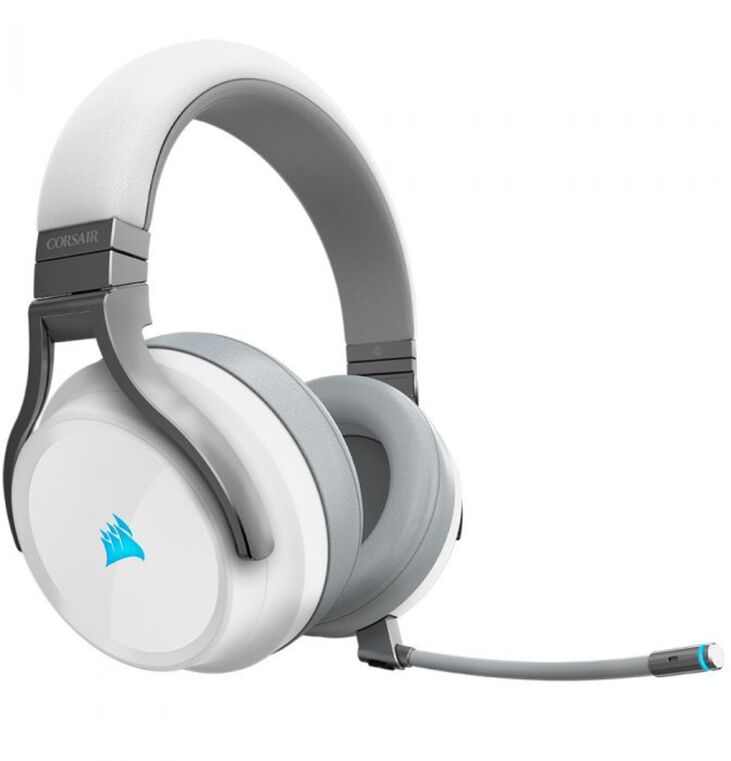 Auriculares Corsair Virtuoso RGB Wireless 7.1 Blanco image number 1