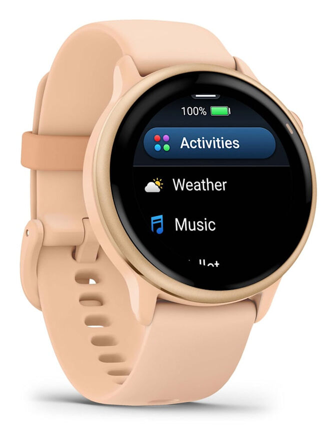 Smartwatch Garmin V&iacute;voactive 6 42mm Rosa image number 2