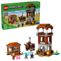 LEGO Minecraft: El Puesto de Avanzada del Saqueador y el Devastador, 665 Piezas (21278)