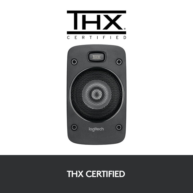 Altavozes Logitech Z906 THX Surround Sound 5.1 1000W Peak/500W RMS Negro image number 7