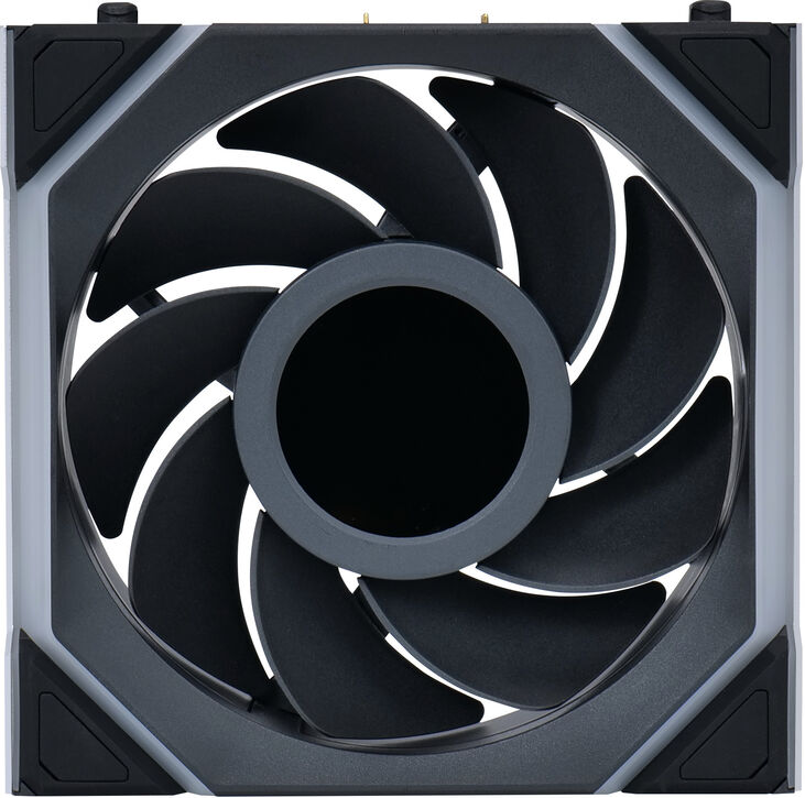 Ventilador Lian Li UNI FAN SL120 LCD Wireless RGB Reverse Blade PWM Negro 120mm image number 2