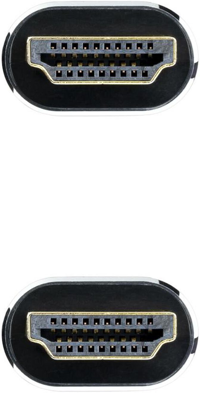 Cable HDMI V2.1 8K NanoCable IRIS USB-A M/M 10 M Negro image number 2