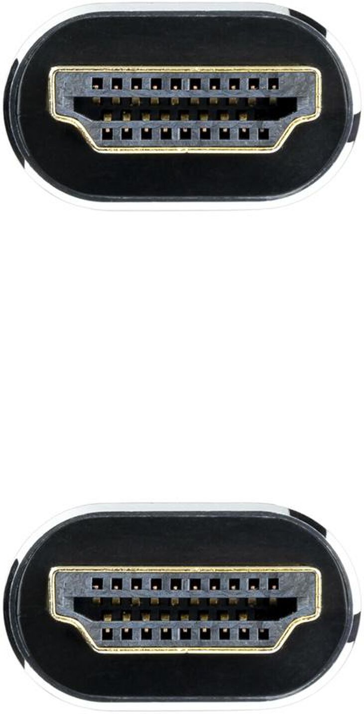 Cable HDMI V2.1 8K NanoCable IRIS USB-A M/M 10 M Negro image number 2