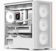 Caja Micro-ATX Aerocool D301A ARGB Vidrio Templado Blanco image number null