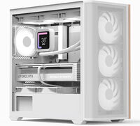 Caja Micro-ATX Aerocool D301A ARGB Vidrio Templado Blanco