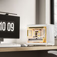 Caja Micro-ATX Jonsbo D33 Vidrio Temperado Blanco image number null
