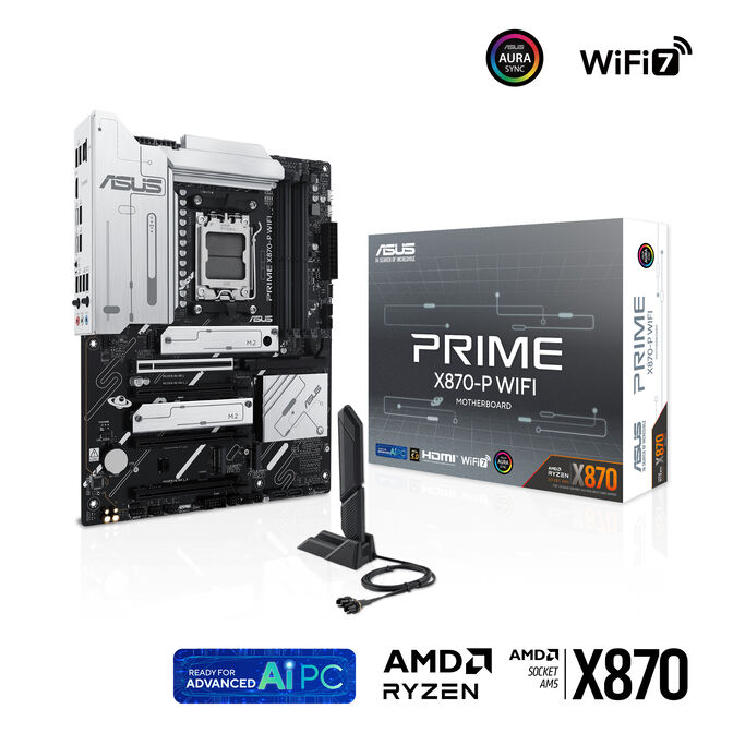 Placa Base Asus PRIME X870-P WiFi image number 0
