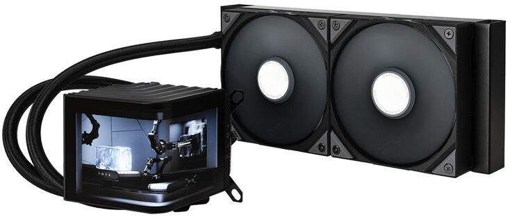 Water Cooler CPU TRYX Panorama 240 Negro image number 2