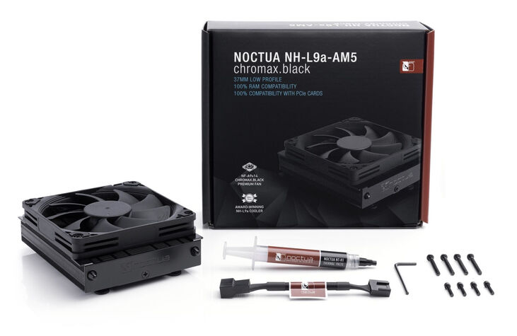 Ventilador CPU Noctua NH-L9a-AM5 Chromax 92mm image number 3