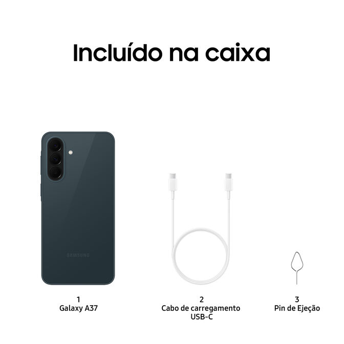 Smartphone Samsung Galaxy A37 5G 6.7" (8 / 256GB) 120Hz Verde Escuro image number 6