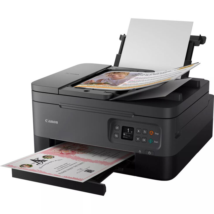 Multifuncional Canon PIXMA TS7450i Wi-Fi Negro image number 2