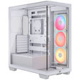 Torre E-ATX Corsair 3500X LXR Link RGB Blanco Cristal Templado image number null