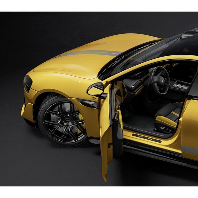 Coche Modelo Xiaomi SU7 Ultra 1/18 Die-cast Amarillo Rel&aacute;mpago image number 3