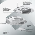 Rat&oacute;n Logitech G502 X 25600DPI Lightspeed Wireless Blanco image number null