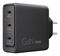 Caregador Lenovo de Parede Multi Portas USB-C 100W Dual GaN + Cabo USB-C 1.8m