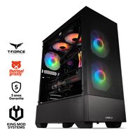 Ordenador King Mod Gamer-PC Ryzen 7 7800X3D 32GB DDR5 1TB RX 9070 XT WiFi W11