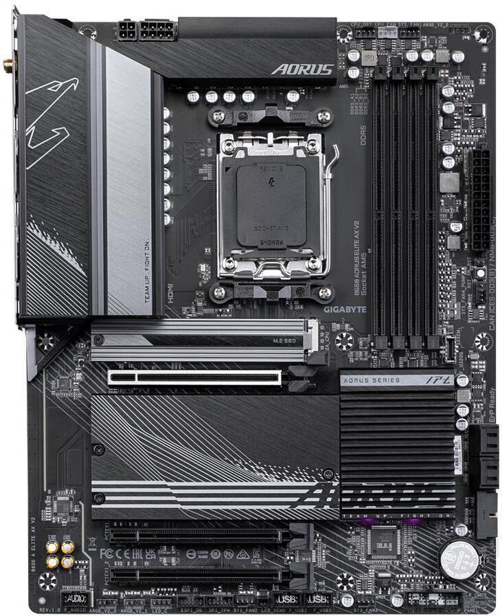 Placa Base Gigabyte B650 Aorus Elite AX V2 image number 2