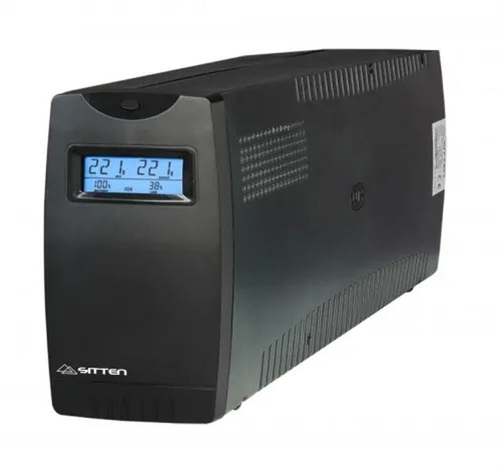 UPS Sitten Interactiva FT-1200LD 1200VA/720W con 3 Tomas Schuko y LCD image number 0