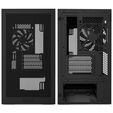 Torre Micro-ATX NZXT H3 Flow Negra Cristal Templado image number null