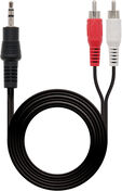 Cable de Audio NanoCable 3.5/M-2xRCA/M 1.5 M image number null