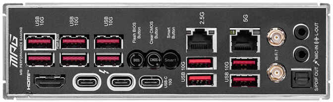Placa Base MSI MPG Z890 CARBON WIFI image number 4