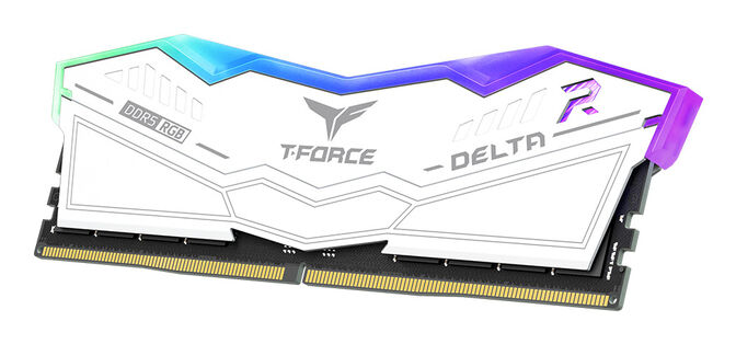 Team Group Kit 32GB (2 x 16GB) DDR5 7000MHz Delta RGB Blanco CL34 image number 2