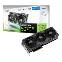 Tarjeta Gráfica PNY GeForce® RTX 5070 Ti Gaming Triple Fan Plus OC 16GB GDDR7 DLSS4