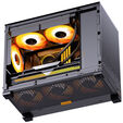 Caja Micro-ATX Jonsbo D32 STD Vidrio Temperado Negro image number null