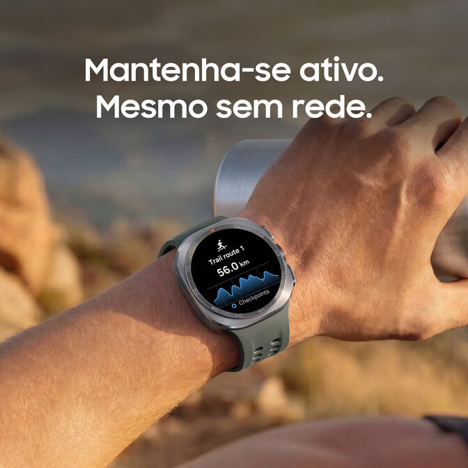 Smartwatch Samsung Galaxy Watch Ultra 2 47mm LTE Preto image number 13