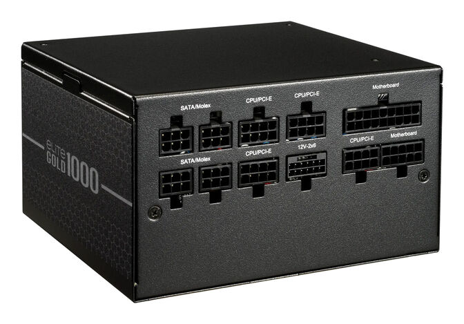 Fuente Alimentaci&oacute;n Cooler Master Elite Gold 1000W V3 80+ Gold ATX 3.1 PCIe Gen 5.1 image number 2