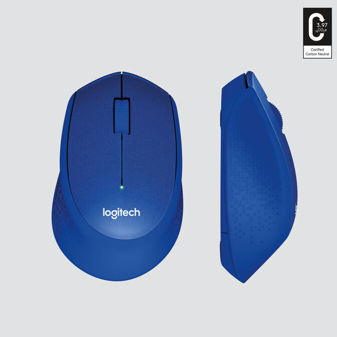 Rat&oacute;n Logitech M330 Silent Plus 1000DPI Wireless Azul image number 13