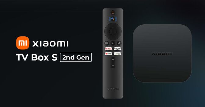 Xiaomi TV Box S ( 2nd Gen ) Google TV 4K Ultra HD image number 1