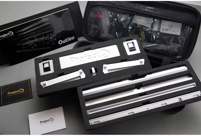 Kit de teclado DYI Ducky Outlaw 65 Gris (ES) image number 11