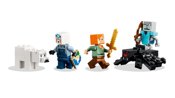 LEGO Minecraft: La Mina del Pico, 530 Piezas (21277) image number 4