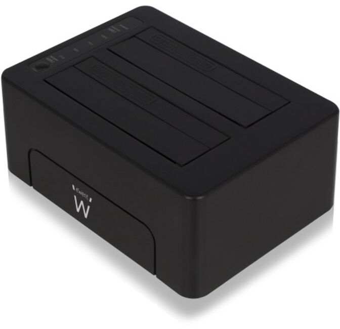 Dock HDD Ewent para Dual SSD/HDD 3.5" y 2.5" SATA - USB3.1 Gen 1 image number 0