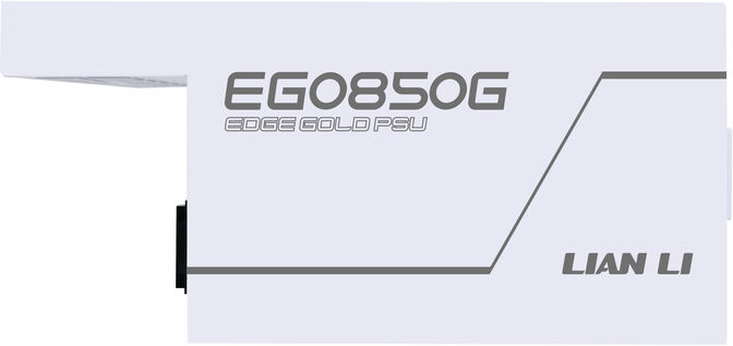 Fuente Modular Lian Li Edge 850W 80+ Gold Blanca image number 4