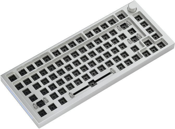 Barebone Glorious GMMK Pro 75% White Ice image number 1