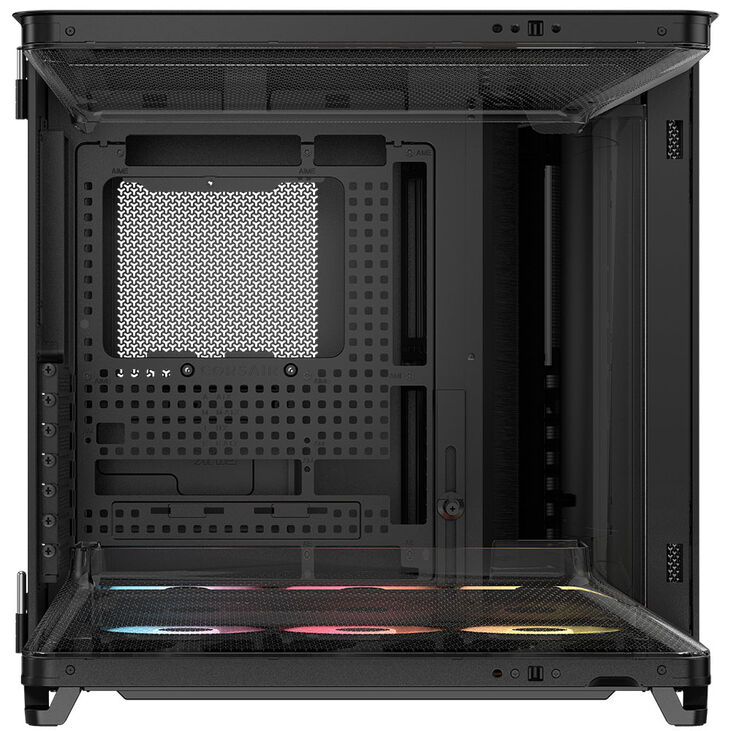 Torre E-ATX Corsair AIR 5400 RS-R ARGB Negro Cristal Templado image number 3