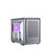 Torre Micro-ATX Cooler Master MasterFrame 400 Mesh Silver
