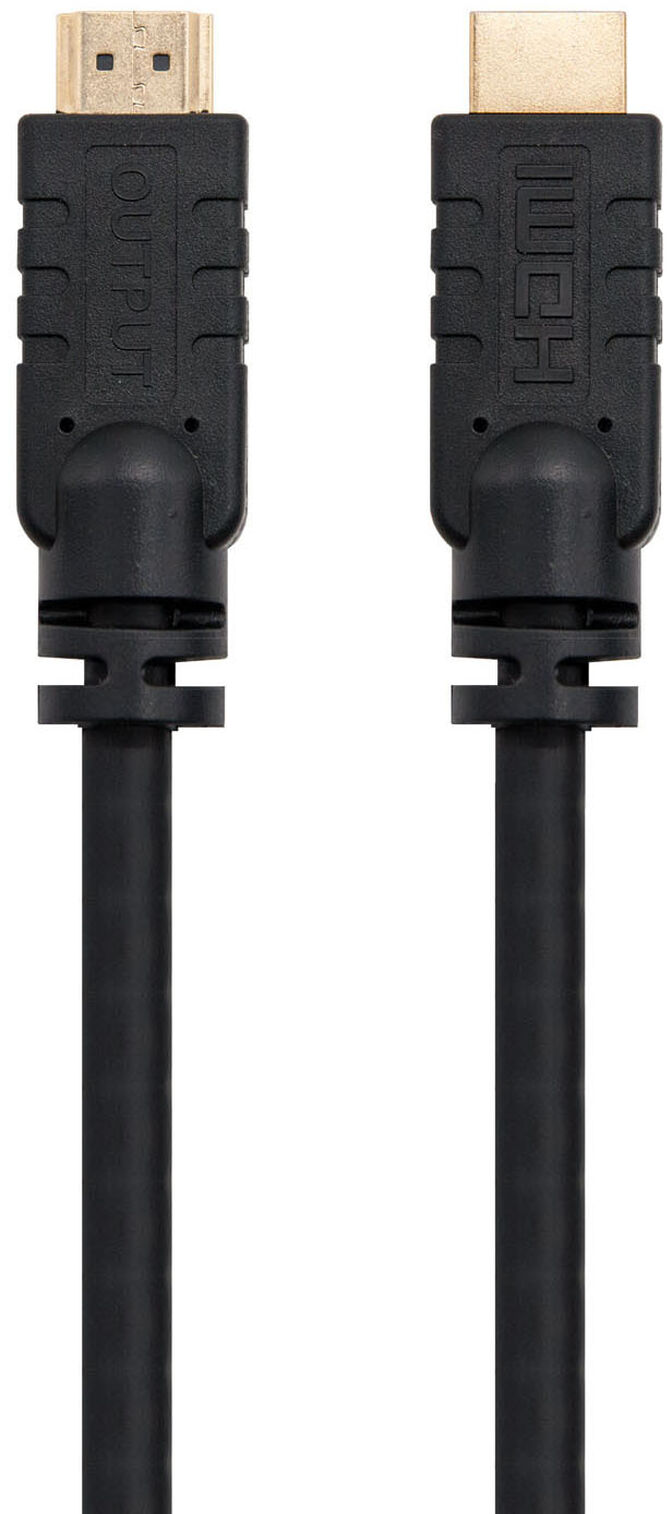 Cable HDMI V1.4 HEC NanoCable USB-A M/M 25 M c/Ferrite image number 1