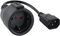 Cable Adaptador de Alimentación Nanocable C14 p/ Schuko 0.5 M Negro