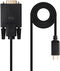 Cable Conversor Nanocable USB-C > VGA 1.8 M Negro