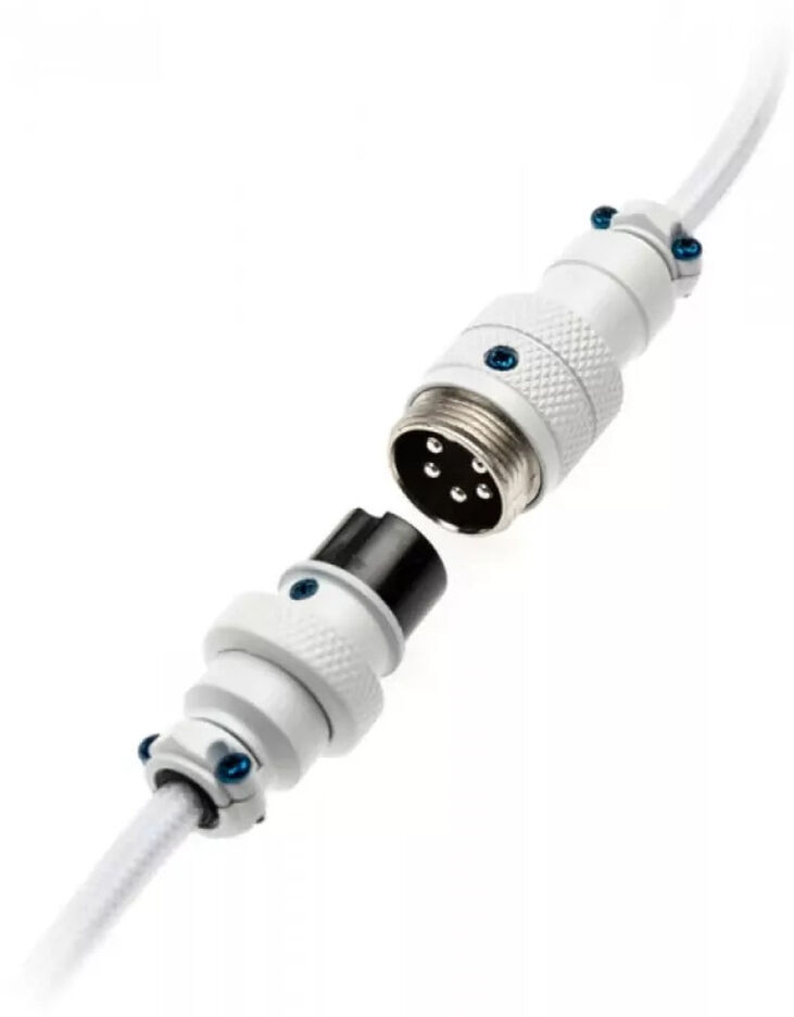 Cabo Coiled Ducky Pure White V2, Type A - Type C USB 1.8m image number 1