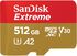 Tarjeta de Memoria SanDisk Extreme MicroSDXC UHS-I C10 A2 U3 V30 512GB image number null