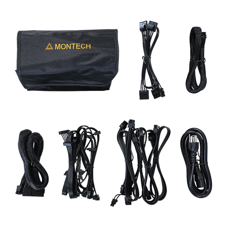Fuente Modular Montech Titan 850W 80 Plus Gold PCIE5 (Cybenetics Gold) image number 7