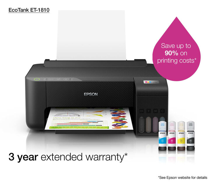 Impresora Epson EcoTank ET-1810 Wi-Fi image number 20