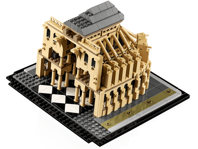 LEGO Architecture: Notre-Dame de Paris, 4383 Piezas (21061) image number 8
